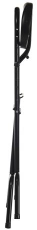 625-811 RS PRO Black Plastic Stool, 160 Weight Capacity