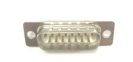 217-7796 RS PRO 15 Way Panel Mount D-sub Connector Plug, 2.77mm Pitch, with Screw