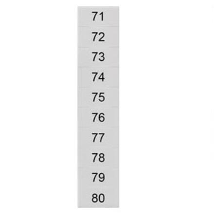 8WH8140-2AB75 Siemens, 8WH Labeling Plate for use with  for use with Terminal Blocks