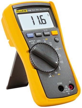 2583601 Fluke , 116 Handheld Digital Multimeter, 600μA DC, 600V AC