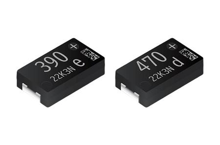 EEFKX0E391RB Panasonic 390μF Conductive Polymer Aluminium Aluminium Electrolytic Capacitor 2.5V dc, Surface Mount -