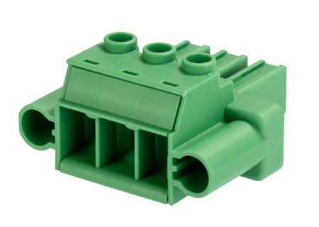 1777846 Phoenix Contact, 7.62mm Pitch, PC 5/3-STF1-7.62, 3 Way, , Pluggable Terminal Block, Plug, Plug-In, Screw Termination,