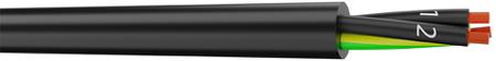 1KV1050150N AXINDUS CAELIFLEX Control Cable, 5 Cores, 1.5, YY, Unscreened, 1000m, Black PVC Sheath, 16 AWG