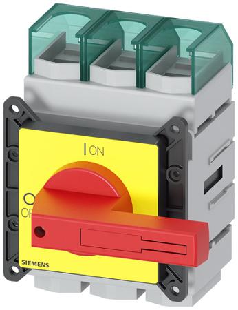 3LD2405-0TK13 Siemens Switch Disconnector, 3 Pole, 250A Max Current, 250A Fuse Current