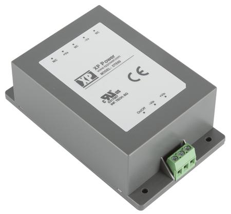 DTE6024S5V1 XP Power DTE60 DC-DC Converter, 5V dc/ 12A Output, 9 → 36 V dc Input, 60W, Chassis Mount, +85°C Max Temp -40°C
