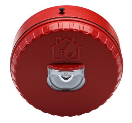 547026FULL-0816 Eaton Red Flashing Beacon, 9 → 60 V dc, Wall Mount, LED Bulb, IP33C