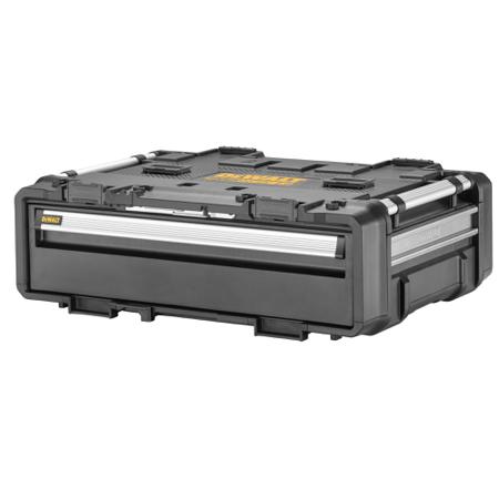 DWST08510-1 DeWALT 2 Drawer, Metal, Plastic, 14.5cm x 64.5cm x 47cm, Black, Yellow