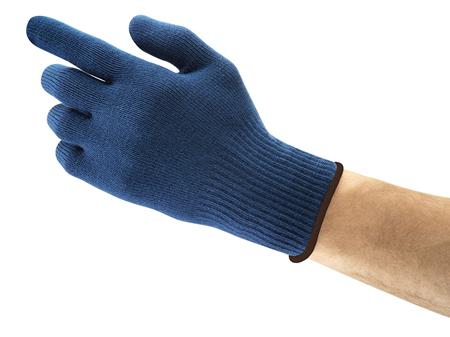 78202070 Ansell ActivArmr 78-202 Blue Acrylic Thermal Work Gloves, Size 7, PVC Coating