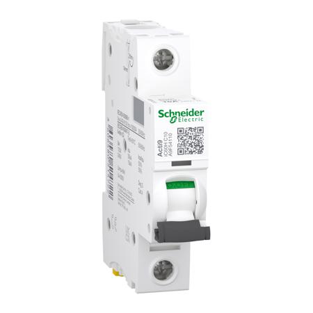 A9F54110 Acti 9 iC60H MCB Mini Circuit Breaker 1P, 10 A, 10 KA, Curve C