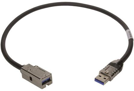 09455451932 HARTING USB 3.0, Male USB A to Female USB A, 1.5m