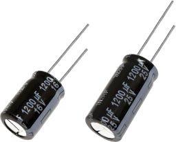 EEUFS1K471S Panasonic 470μF Aluminium Electrolytic Capacitor 80V dc, Radial, Through Hole -