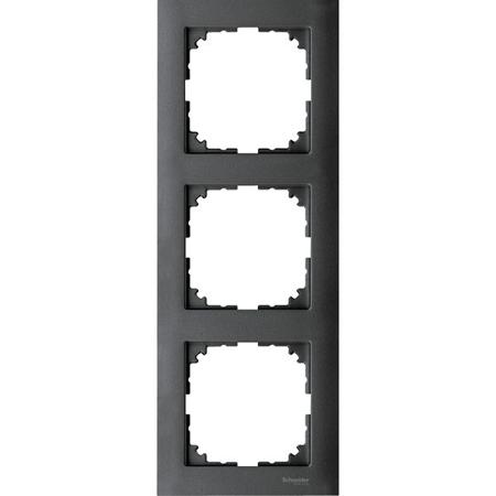 MTN4030-3614 Schneider Electric System M Series RAL 7024 Polycarbonate Cover Frame for Use with Enclosure