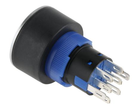 175-8310 2 Poles + Lock + Blue LED 220V