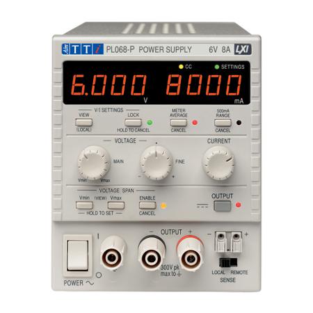 PL068-P(G) Aim-TTi PL-P Series Digital Bench Power Supply, 0 → 6V, 0 → 8A, 1-Output, 94W