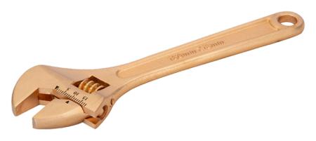 NSB001-300 Bahco Adjustable Spanner, 300 mm Overall, 36mm Jaw Capacity, Metal Handle, Non-Sparking