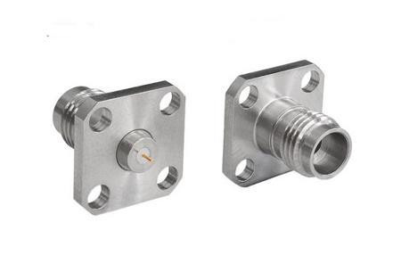 RF292A4JCCA Bulgin Male/Female Flange Mount Circular Coaxial Connector, Plug In Termination, Straight Body