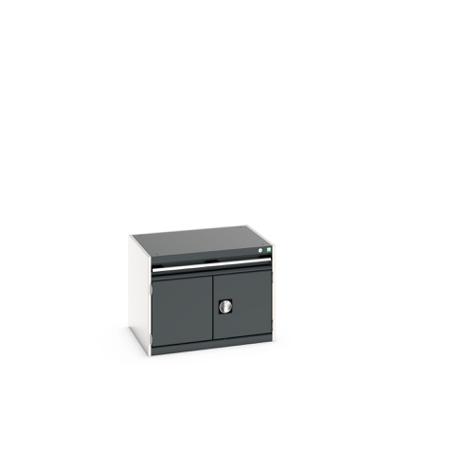40020001-19V Bott 2 Door, 1 Drawer Sheet Steel Floor Standing Storage Cabinet, 800 X 650 X 600mm