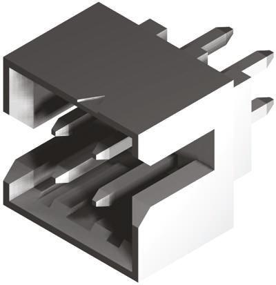 87831-0420 Molex Milli-Grid Series Straight Through Hole PCB Header, 4 Contact(s), 2 mm Pitch, 2 Row, Shrouded