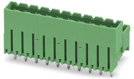 1845866 Phoenix Contact, 5.0mm Pitch, MDSTBVA 2.5/10-G, 10 Way, Pluggable Terminal Block, Header, Solder Termination,