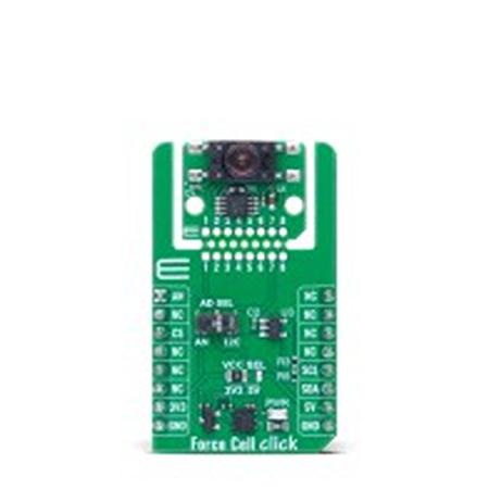MIKROE-6704 MikroElektronika Force Cell Click MIKROE 6704 Demonstration Board for FS10 Series