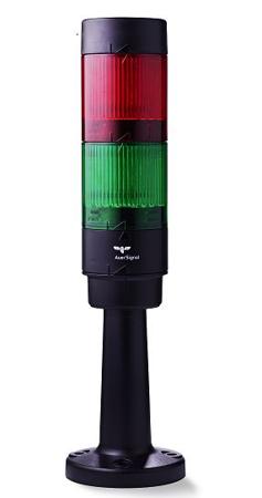 CT5-Q02 AUER Signal Modul-Compete 50 Series Green, Red Signal Tower, 2 Lights, 24 V dc