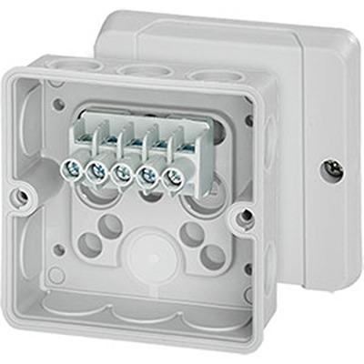DE 9325 HENSEL DE Series Grey Polycarbonate Junction Box, IP55, 50 x 88 x 88mm