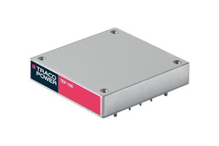 TEP 100-1215 TRACOPOWER TEP 100 DC-DC Converter, 24V dc/ 4.2A Output, 9 → 18 V dc Input, 100W, Through Hole, +75°C Max Temp