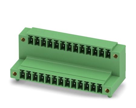 1830211 Phoenix Contact, 3.81mm Pitch, MCD 1.5/13-GF-3.81, 13 Way, Pluggable Terminal Block, Header, Solder Termination,