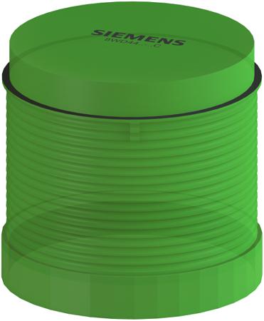8WD4440-5BC Siemens 8WD4 Series Green Blinking Effect Flashing Light Element for Use with Signalling Column, 115 V, LED Bulb, AC,