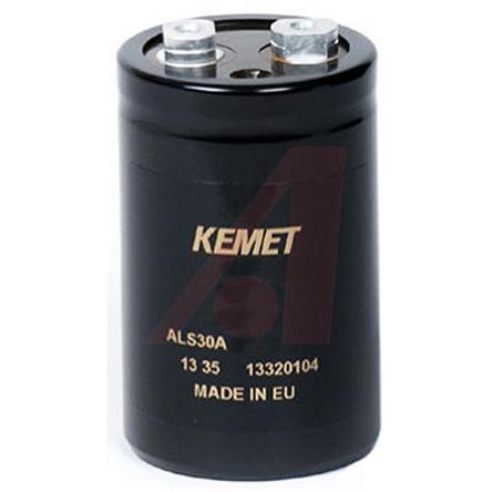 ALS30A332NP500 KEMET 3300μF Aluminium Electrolytic Capacitor 500V dc, Screw Terminal -