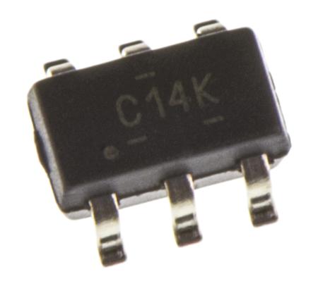 SN74LVC2G14DBVR Texas Instruments  Dual Schmitt Trigger CMOS Inverter, 6-Pin SOT-23