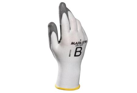 579-7 Mapa Krytech White Polyurethane Cut Resistant Gloves 7