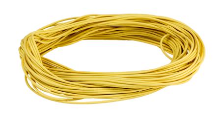 901-10008 HellermannTyton Silicone Rubber Yellow Cable Sleeve, 1.5mm Diameter, 25m Length, SLPLU 15 Series