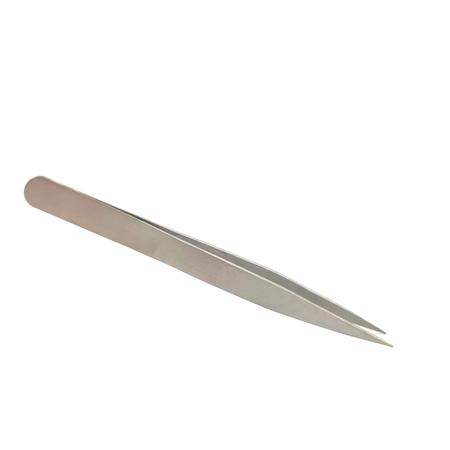 429-755 RS PRO 135mm, Low Carbon Austenitic Steel, Flat, Tweezer