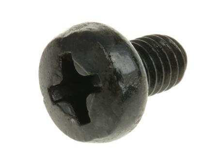 483-0978 Black Zinc Passivated Steel Pan Head Machine Screws, M4 x 6mm