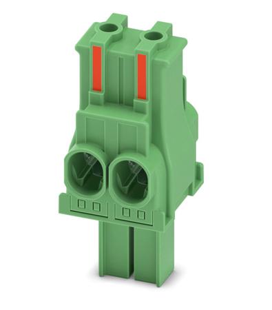 1044740 Phoenix Contact, 7.62mm Pitch, PC 6, 2 Way, Pluggable Terminal Block, Plug, Plug-In,