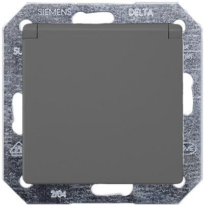 5UB1927 Siemens 5UB19 Electrical Socket, 16A, Schuko
