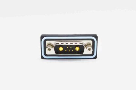 CDFS7W2103L211 Norcomp CDFS 7 Way Panel Mount Solder D-sub Connector Plug, 2.77mm Pitch, with 4-40 Screw Locks