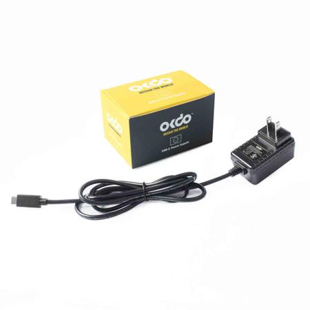 FJOS2003010 Okdo Raspberry Pi Power Supply, USB Type C with US Plug Type, 1.5m