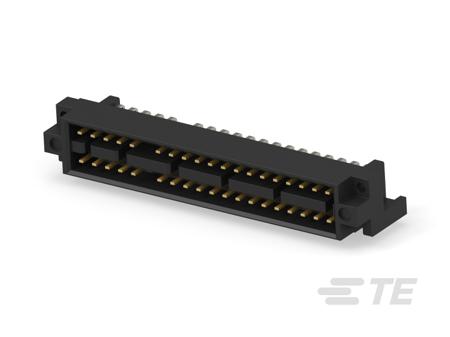 172457-2 TE Connectivity AMP Series Right Angle Board PCB Header, 40 Contact(s), 5.08 mm Pitch, 2 Row, Shrouded