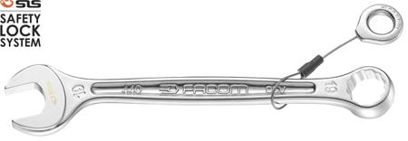 440.17SLS Facom 440 Series Combination Spanner, 17mm, Metric, Height Safe, Double Ended, 202 mm Overall