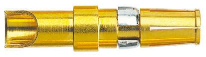 09691817422 HARTING, D-Sub Mixed Series, Female Solder D-Sub Connector Power Contact, Gold Power, 12 → 10 AWG