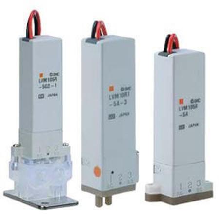 LVM11-5C-1-Q SMC Solenoid Valve , 2 port , NC, 24 V dc, M5