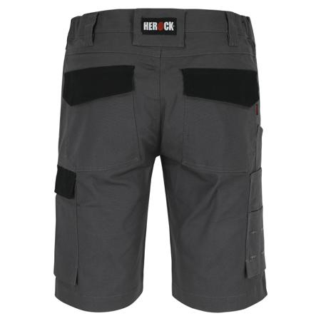 22MBM2101AN-48 Herock BARGO SHORTS Anthracite 2% Elastane, 98% Cotton Work shorts, 38in