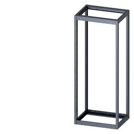 8MF1086-2GS40 Siemens 8MF1 Series RAL 7035 Steel Support Frame, 2000mm H, 800mm W, 600mm D, 2000mm L For Use With Standard Empty