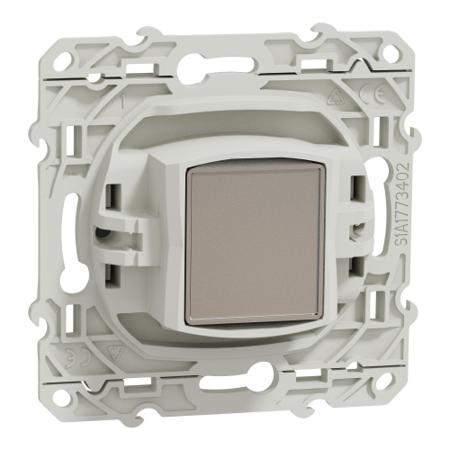 S520446 Schneider Electric White, 1 Gang, Odace