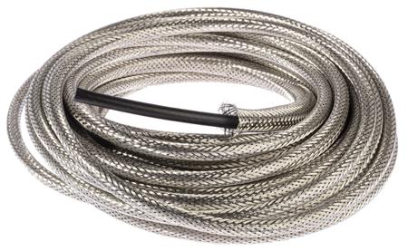 LWB-101-6.0(10) TE Connectivity Braided Copper Cable Sleeve, 6mm Diameter, 10m Length, LWB Series