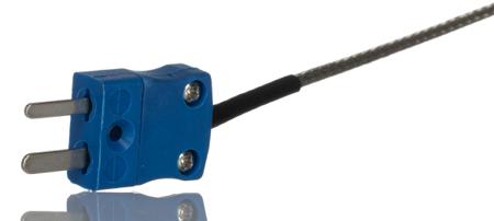268-4412 RS PRO Type K Crocodile Clip Thermocouple 3m Length, , -50°C → +250°C