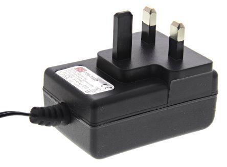 ECP-20-24U RS Pro Plug In Power Supply 24V dc, 830mA Level V 1 Output, 2.1 x 5.5 x 9.5 mm Centre Positive