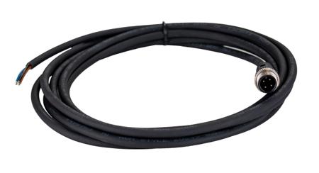 282-5396 RS PRO Straight Male 4 way M12 to Cable, 3m